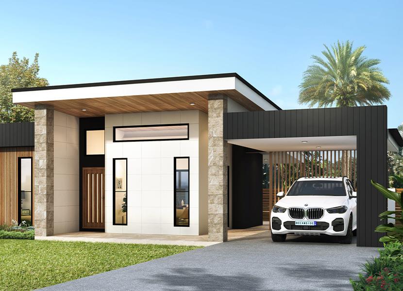 Quality custom built granny flat with carport by Oceanside Projects